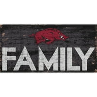 Arkansas Razorbacks 6 '' 12 '' Porodični znak