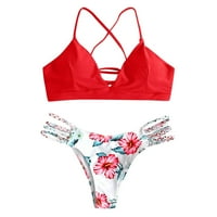 Kupaći kostimi Bikini setovi Bikini Chet Cvijet Dva plivanja Komuna za kupaće kostime