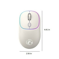 Giligiliso bežični miš sa zaslepljujućim svetlima 2,8 g tučući miš sa USB prijemnikom Prijenosni računalni
