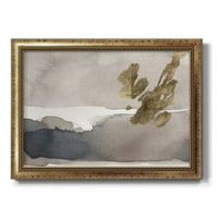 Wexford kućna akvarela sa zlatom II premium uokvirenom platnom - spreman za objesiti - zlato