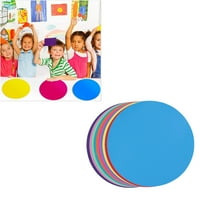 Tinksky šareni suhi brisani krugovi za bijeli tablice Removable Vinil Dot zidni naljepnica Pops za učenje