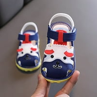 Eczipvz Baby Girl Cipele Dječje cipele ravne meke pamučne sandale unutarnje crtane Cartoone Udobne papuče