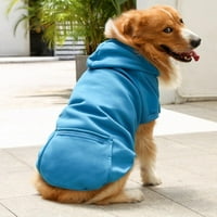 Spree zimska odjeća za pse Pure Color Cat Dog Hoodie Jesen Zimski pas kaput jakna štenad chihuahua vjetrootporna odjeća za mali veliki pas