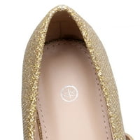 Blikcon Girls Mary Jane Ballerina Flat cipele s niskim potpeticama Princess cvijeće vjenčane zabave