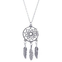 Wiueurtly ogrlice Nova kreativna ogrlica, modni metalni iz snova prozirna ogrlica dame nakit privjesak poklon klavikula, neto ukras iz snova