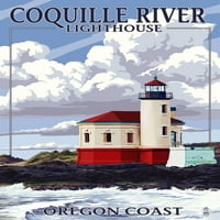 Oregonska obala, svjetionika u rijeci Coquille