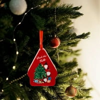 Kućna zabava Dekor Božićni bomboni Poklon GORITE Torbe za listiću viseći ukrasni metalni dodaci za odmor