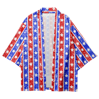 Dan nezavisnosti Kimono Robe Cloak Modni dizajn klasika Vivi dizajn Kimono Cardigan Jakna za tinejdžere