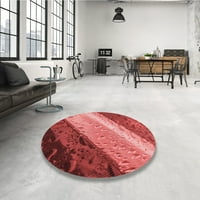 Ahgly Company u zatvorenom pravokutniku tepihe crvene površine pasulja, 5 '7'