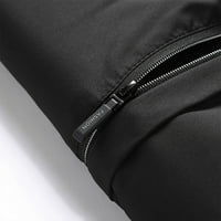 Muškarci Jesen i zimski čvrsti povremeni lagani kaput Sportski patentni zatvarač džep za letnju jaknu
