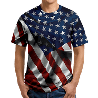 Majica unise Thirts majice za muškarce i dječake Unizirane košulje za neovisnost Havajske majice za