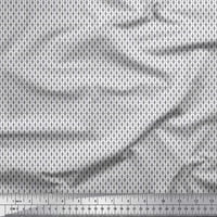 SIMOI svilena tkanina pruga i trokut mali dekor tkanina tiskano dvorište široko
