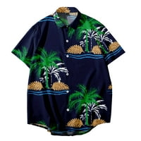 Muške dječje havajske majice s kratkim rukavima dolje na havajsku simnu na plažu na plaži na plaži