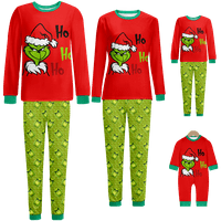 Reindeer Pijamas za dječake pamuk Porodična spavaća odjeća Božićni podudaranje flanela pidžama
