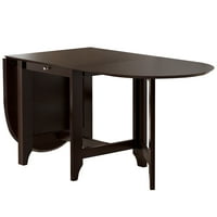 Royard Oaktree 5-komadni izlaski trpezarijski stol sa drvenim tabelom sa malim ladicama 4-kom Tapacirano trpezarija sa leđima Retro blagovaonica sa kuhinjom, trpezarijom, trpezarijom