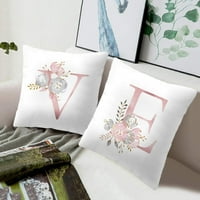 Ružičasti jastuk za ispis ukrasni kauč kauč kaučasti jastuk jastuk za poklopac kućnog dekora Car jastuk