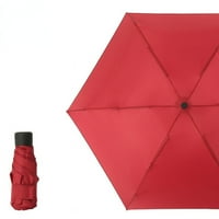 Dabuliu Sklopivi mini kišobran koji putuju kišna zupčanik kišni dan džepni kišobran zaštitni sunčani