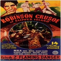 Robinson Crusoe of Clipper Island Movie Poster Print - artikl MOVIF3350