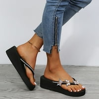 Ženske cipele Ljeto Flip Flops Ležerne sandale za rinestone