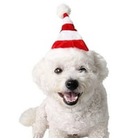 Božićni pas šešir PET divan štenad kostim dodaci za zabavu za kućne ljubimce Dekorativni šešir za festival