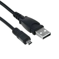 Pwron Kompatibilni USB podaci za sinkronizirani kabelski kabelski kabel za zamjenu za kameru sanyo xacti