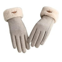 Rukavice Jerdar Rukavice Žene i zimska vuna plus baršunaste rukavice za jahanje pokloni zazor