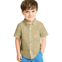 Omladinski povremeni anime kratkih rukava Havajske majice, obične bluze slim-fit, veličine djece - odrasla