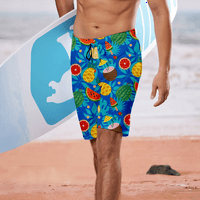 Plažni kratke hlače Muškarci i dječaci Havajski kratke hlače za muškarce Hlače na plaži za muškarce