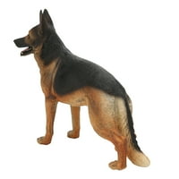 Realistična figurica za pse njemački ovčar Slika Velika plastična kopriva model modela Životni statuu