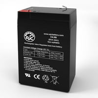 Baterija kompatibilna sa međudržavnim sec SLA 6V 4.5Ah baterija za svjetlo