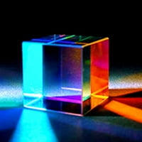 HEMOTON 1.8X optičko stakleno staklo RGB disperzijska kocka za fiziku Učini umetnost u nastavi