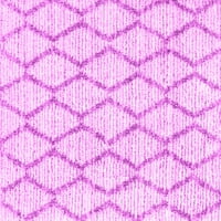 Ahgly Company Indoreni pravokutnik Trellis Pink Moderni predio, 5 '8'