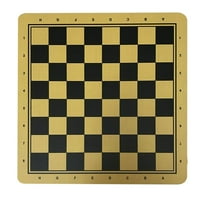 HI.FANCY Chessboard Drvena dvostrana dato-strana prenosiva šahovska borba poklon šahovski pribor za