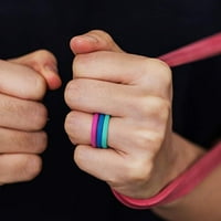 BOC Unise Sports Fitnes teretana Silikonska prstena za venčani parovi obećavaju poklon