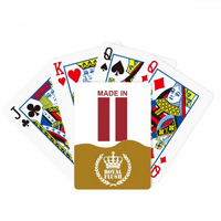 Latvija Country Love Royal Flush Poker igra reprodukcija karte