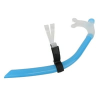 Plivanje snorkel, silikonska široka primjenjivost plivanja disanje cijevi glava za glavu za ronilačko nebo plavo