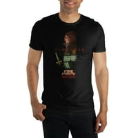 Vatrena sila Arthur Boyle Muška crna majica n-xxl