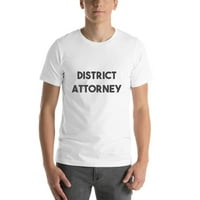 Nedefinirani pokloni 2xl Okružni tužiteljski odvjetnik Bold majica s kratkim rukavima Pamučna majica