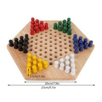 Hexagon Board Game Edukativni stol Game Chess Halma Šahovska igra Predškolska strategija Šahovna igra