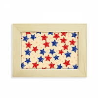 Red Blue Pentagram America Country Elements Desktop Dekorate fotografiju Frame Slika umjetnička slika
