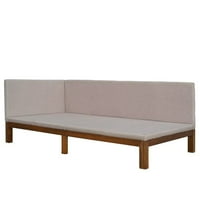 Moderna kauč na kauču na kauču na kauču na kauču na kauču sa drvenim okvirom i jednim bočnim naslonom