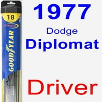 Dodge Diplomat Wiper set set set - Hybrid
