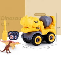 Živopisan i poticajan dinosarus u obliku dinosaura - plastično montažno vozilo savršeno za djecu