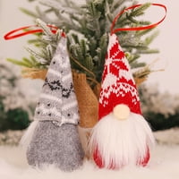 Talus Božić santa bez lica gnome Xmas Tree Viseći ukrasi Kućni dekoracija za zabavu B