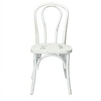 -611-x02-bentw-ww Američka klasična stolica za slaganje sa bentwoodom - bijelo pranje - u