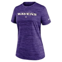 Ženska Nike Purple Baltimore Ravens Performance za vezoru
