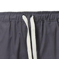 Muški kratke hlače Cargo Solid Print Place Shorts Grey L