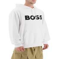 Boss logo Patch dukserice Muškarci