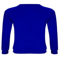 Sanviglor Women majica dugih rukava duks s kraljevske pulover za vrata tople vrpce Fall Royal Blue XL