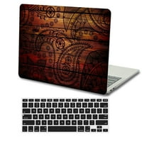 Kaishek Zaštitna futrola Tvrdi pokrov Kompatibilan je samo MacBook Pro 16 + crni poklopac tastature